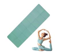 Thick Yoga Mats, Non Slip Exercise Men, Foldable Pilates Floor Pad, Comfortable Workout Mat for Stretching, Indoor, Outdoor, Studio, Gym, Travel, Home, Fitness, Meditation