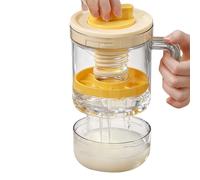 Thick Yogurt Strainer, Pressure Filtration Yogurt Filter, Cream Separation Tool, Stainless Steel Mesh with Leak-Proof Design Easy Cleaning, Filtration Machine for Kitchen Cooking Milk Salad Home
