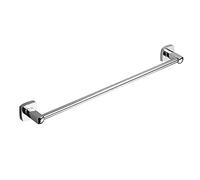 Thicken Copper Shower Towel Rack for Bathroom, Square Base Thicken Single Pole Double Pole Towel Bar, Storage and Organization for Towels, Bath Towels/70Cm/a