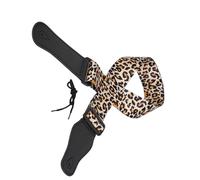 Thicken Universals Guitar Strap Electric Belt Shoulder Pad With Leather End Adjustable Straps Fashion Acoustic With Leather Ends