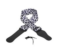 Thicken Universals Guitar Strap Electric Belt Shoulder Pad With Leather End Adjustable Straps Fashion Acoustic With Leather Ends