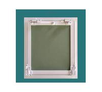 Thickened Bezels Wood Veneer Hidden Door, Seamless Design For Fire Hydrant, Concealed Access Panel, Wallpaper & Tile Walls(7.9x7.9in)