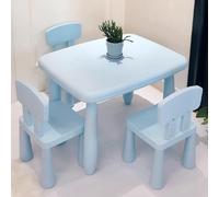 Thickened Desk and Chair Sets, Plastic Desks For Kindergarten, Training Center, Lobby, Waiting Area(A9)