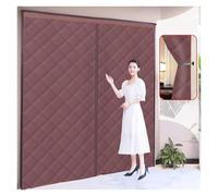 Thickened Door Curtains For Household Use Windshield Sound Insulation Heat Preservation, Cold Air Partit Windproof Autumn Winter(Color3,W100cm X H210cm)