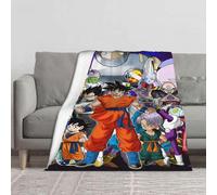 Thickened Flannel Blanket 60*50in Dragon Ball
