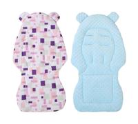 Thickened Reversible Stroller Liner | Comfortable Cotton Baby Stroller Insert Mat | Breathable Stroller Pad for Comfort | Ideal for Pushchairs, Car Seats, and Strollers | Enhance Your Baby’s