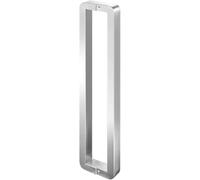 Thickened Stainless Steel Door Pulls for Metal/Glass/Tempered/Wooden Door, Modern and Simple Push Pull Door Handle(Silver,Length 122.5cm(48.2in))
