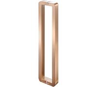 Thickened Stainless Steel Door Pulls for Metal/Glass/Tempered/Wooden Door, Modern and Simple Push Pull Door Handle(Gold#3,Length 62.5cm(24.6in))