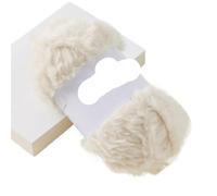 Thicker Yarn, Chunky For Knitting, Half-Thread, Handmade Materials, For Crocheting Shoes, Bags, For Small Accessories And Pendants, Suitable For Slippers(10 Meters White)