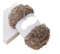 Thicker Yarn, Chunky For Knitting, Half-Thread, Handmade Materials, For Crocheting Shoes, Bags, For Small Accessories And Pendants, Suitable For Slippers(12 Deep Coffee)