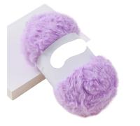Thicker Yarn, Chunky For Knitting, Half-Thread, Handmade Materials, For Crocheting Shoes, Bags, For Small Accessories And Pendants, Suitable For Slippers(18 Light Purple)