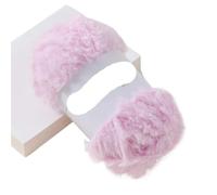 Thicker Yarn, Chunky For Knitting, Half-Thread, Handmade Materials, For Crocheting Shoes, Bags, For Small Accessories And Pendants, Suitable For Slippers(17 Light Powder)