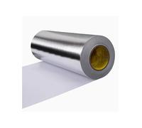 Thickness Glossy Aluminum Tape, Heat Resistant Duct Tape, Stove Pipe Seal Tape, for Product Sealing, Crack Repair(0.1mmx20cm)