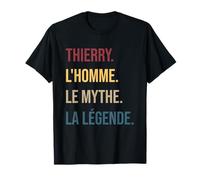 Thierry Hombre Mito Leyenda Regalo Personalizado Thierry Camiseta