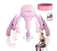Thigh Master - Ejercitador de muslos para mujer, 15-70 libras, resistencia ajustable, ejercitador interior de muslos con almohadillas suaves, entrenador de muslos para reparación muscular del suelo