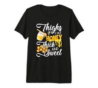 Thighs Like Honey Thick and Sweet - Sexy Sassy Gym Workout Camiseta Premium