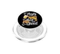 Thighs Like Honey Thick and Sweet - Sexy Sassy Gym Workout PopSockets PopGrip para MagSafe