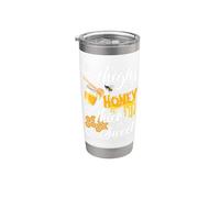 Thighs Like Honey Thick And Sweet - Sexy Sassy Gym Workout Vaso térmico de acero inoxidable de doble pared