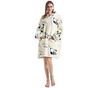 Thigies Sudadera con Capucha Mujer Hombre,Batamanta Invierno Batas de Casa,Oversized Manta con Capucha