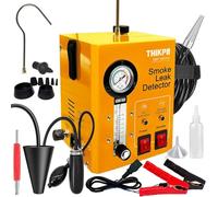 THIKPO Máquina de Humo Detector 12V, EVAP Detector Fugas Humo, Fugas de Automóviles Detectar para Sistema de EVAP, Sistema de Combustible del Coche (Amarillo)
