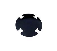 (Thin black)Drum Mute Pads Felt Bass Drum Silencers Pad Dampeners Drum Practice Pads for Quiet Drum Practice Accessories Enduring