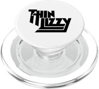 Thin Lizzy - Black Stacked Logo PopSockets PopGrip para MagSafe