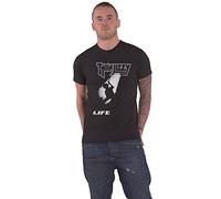 Thin Lizzy Camiseta Oficial de Manga Corta para Hombre, Color Negro, Negro, XL