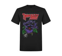Thin Lizzy Camiseta 'Thin Lizzy Black Rose T-Shirt' negro M EUR