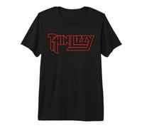 Thin Lizzy Life Red Logo Camiseta Premium