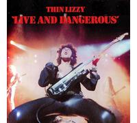Thin Lizzy – Live And Dangerous – Vinilo metálico plateado – Edición limitada