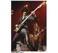 Thin Lizzy Póster de Phil Lynott Scott Gorham London 1977