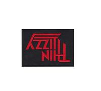 Thin Lizzy Red_1 parche patch bordado con logotipo para planchar de hierro en apliques