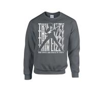 Thin Lizzy Sudadera 'Thin Lizzy Boys Are Back in Town Sweatshirt' gris L EUR