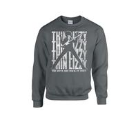 Thin Lizzy Sudadera 'Thin Lizzy Boys Are Back in Town Sweatshirt' gris XXL EUR