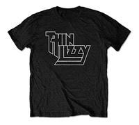 Thin Lizzy - T-Shirt # M Unisex Black # Logo