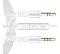 THINCAN 1 2 5 mm Cable auditivo integrado Ajuste de voz del micrófono integrado Compatible con cables de cobre prensado de cobre planeados Compatible con altavoces para coche auriculares Cable de