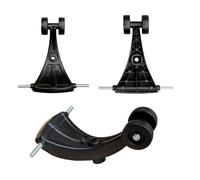 THINCAN 3pcs Wheel Triángulo Reemplazo Para Niños Swing Car Easy Instalación Paseo En Swing Car Toy Wheel Reparación Accesorios