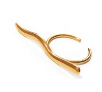 THINCAN Anillos Alados Únicos Joyería Moda Ajustable Oro/Plata Anillos Para Mujeres Con Diseños De Conciencia Simple