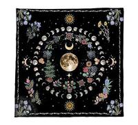 THINCAN Astrología Mesa Tarot Tela Metafísica Juego de Mesa Mat Pendulum Dios Doble Tarjeta Tapicería Péndulo Estera Pendular Para Leer Carta del Tarot