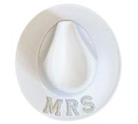 THINCAN Bright Rhinestone para el sol para fiesta sombrero de ajuste cuerda de vaquero nupcial sombrero tapa superior con