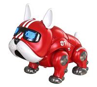 THINCAN Cachorro Electrónico Con Sonido Realista Robot Truco Modo Senderismo Para Niños Para Creativo
