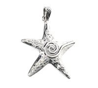 THINCAN Colgante de estrella de exageración de la estrella de aleación de la estrella de la joyería de la forma de la estrella colgante para la fabricación de joyas artesanía