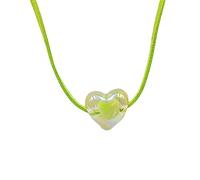 THINCAN Collar con colgante de corazón de moda, gargantilla, accesorio elegante, perfecto para ocasiones formales e informales