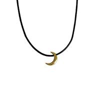 THINCAN Collar de moda con forma de luna en una cadena de cadena de clavícula de Corea Halschain vacaciones fiesta accesorios de joyería regalo