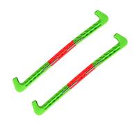THINCAN Cubierta de patín de resorte ajustable, cubierta protectora de 3 secciones, para patinaje de velocidad, figuras de hockey, figuras de patinaje, figuras de durabilidad, protectores de patinaje
