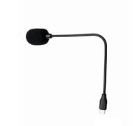 THINCAN Cuello de cisne micrófono tipo C con chip IC 2 2 kΩ ruido de impedancia El parabrisas Spong manga alta sensibilidad reducir