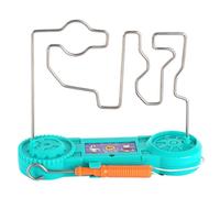 THINCAN Electric Bump Maze Game Science Toy Realistic Current Tabla de aprendizaje Juguete de estimulación para W/Light & Sound Kids Favorit GIF