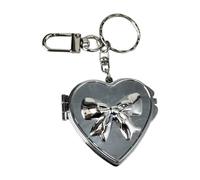 THINCAN Elegante Hermoso Corazón Bowknot Encanto Corazón Colgante Tonos Joyería Accesorios Para Amigo Y Parejas Con Varios Colores
