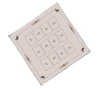 THINCAN Elegantes Velvets Tablloth Portable Probabilidad Esteras Con Obras De Arte Místico Para Meditaciones Espirituales Y Decoración Del Hogar Cubierta De Mesa Mística