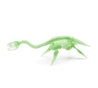 THINCAN Esqueleto de dinosaurio realista dinosaurio fluorescente para modelo de figura fósil réplica sala mesa decoración colección boutique